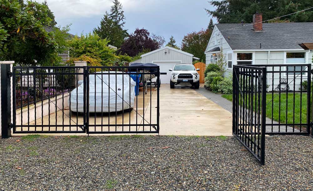 Custom Ornamental Bi-fold Gate