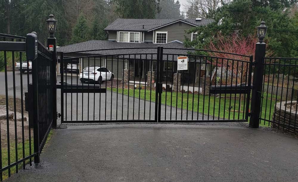 Residential automated gate