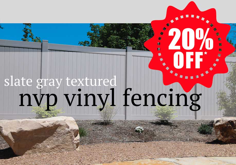 20% Off NVP Slate Vinyl