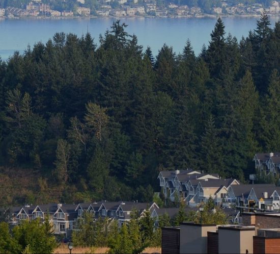 Issaquah Highlands view of lake sammamish